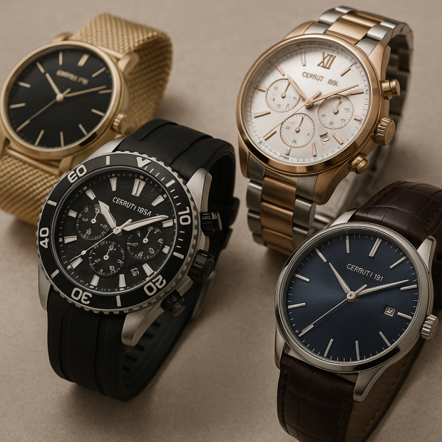 Les montres Cerruti 1881 homme : un mélange de style et d'élégance intemporelle